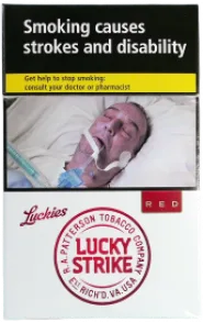 lucky strike red picture (лаки страйк красный с картинкой) (duty free)