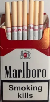 ORIGINAL!!! Сигареты "Marlboro Red slims compact " ("Мальборо Красный слимс компакт") (Duty Free) Цена за блок (10 пачек)