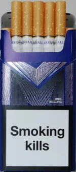 "Marshall 100’s" Power De luxe. Blue (Маршал синий 100 мм). 0