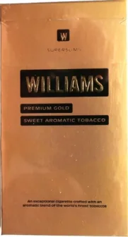 Сигареты "Williams" super slims (Вильямс) Цена за блок (10 пачек)