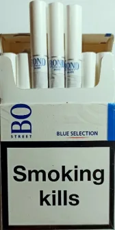 Сигареты BOND blue selection «silver» (Бонд голубая селекция «Серебряный») (duty free). Цена за блок (10 пачек) 0