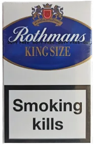 Сигареты "Rothmans King Size" Blue Картон (Ротманс Кинг Сайз синий). (Duty Free) Цена за блок (10 пачек)