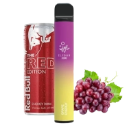 Одноразовая Pod система Elf Bar 2000 Grape energy 50 мг 1200 мАч