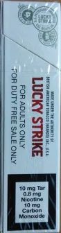  Сигареты Lucky Strike . Целлофан (лаки страйк красный) Цена за блок (10 пачек) 0