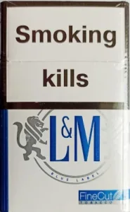 Сигареты "L&M" Blue (ЛМ синий). (Duty free.) Цена за блок (10 пачек)