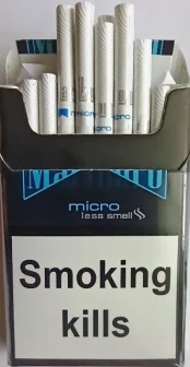 "Marlboro black micro less smell " ("Мальборо черный микро") (Duty Free) 0