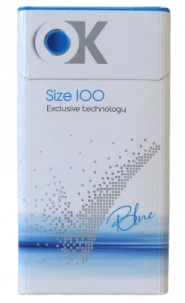 OK Blue size 100 (ОК синий 100 миллиметровые). (duty free)