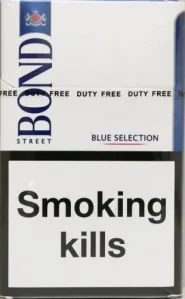 Крепкие BOND blue selection (Бонд голубая селекция) Цена за блок (10 пачек)