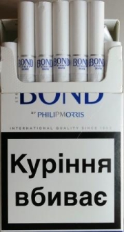 BOND PHILIP MORRIS (Бонд Філіп Морріс сині Україна) (Акциз) 0