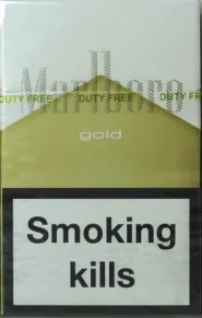 "Marlboro Gold" ("Мальборо Голд") duty free.блок целлофан. Цена за блок (10 пачек)
