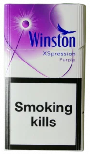 winston XSpression purple capsule. (Вінстон фіолетовий з капсулою) (Duty free).