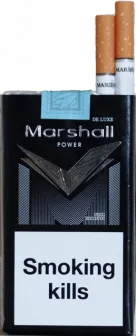 "Marshall 100’s" Black ( Маршал - картонний блок, мягкая пачка). 0