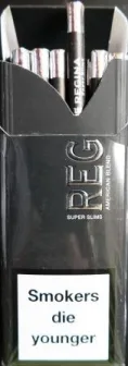 ORIGINAL!!! Regina black super slims – черная бумага (Регина черная супер слимс) 0