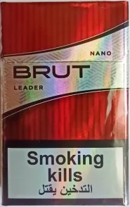 Сигареты "BRUT leader nano RED"( Брют нано лидер красный )Цена за блок (10 пачек) 0