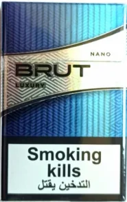 Сигареты "BRUT Luxury nano Blue"( Брют нано Луксури синий )Цена за блок (10 пачек)