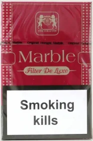 Сигареты "Marble" Red целлофан (Марбле красный)(duty free) Цена за блок (10 пачек)