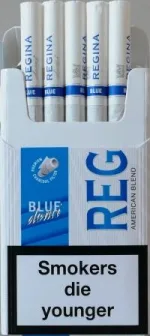 NEW "Regina" blue Demi (Регина синяя Деми) Цена за блок (10 пачек) 0