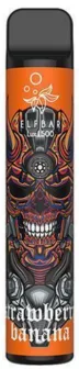 Одноразовая Pod система Elf Bar Lux 1500 Strawberry Banana 50 мг 850 мАч 0