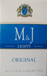 Сигареты "M&J" Blue (М и Джей) Цена за блок (10 пачек)