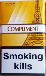 Сигареты "Compliment" yellow (duty free) (Комплимент желтый). Цена за блок (10 пачек)