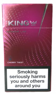 The KING Slims cherry twist! (Кінг слимовий – вишневий твіст)