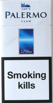 Palermo blue 100's (Палермо синие сотка) (duty free)