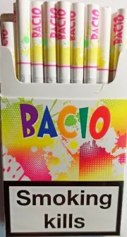 Сигареты " Bacio white SLIMS " ("Басио белый слимс ") duty free. Цена за блок (10 пачек) 0