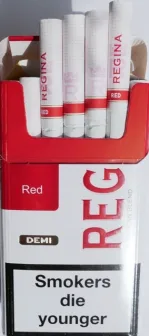 Сигареты "Regina" Red Demi (Регина красная Деми) Цена за блок (10 пачек) 0
