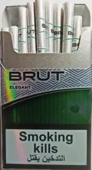 Сигареты с капсулой "BRUT nano elegant"( Брют нано елегант )Цена за блок (10 пачек)