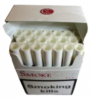 TURBO. Smoke Club red (Смокі клуб червоний). (Duty free.)