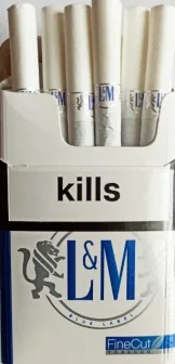 Сигареты "L&M" Blue (ЛМ синий). (Duty free.) Цена за блок (10 пачек) 0