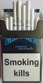 ORIGINAL!!! Сигареты "Marlboro black micro less smell " ("Мальборо черный микро") (Duty Free) Цена за блок (10 пачек)