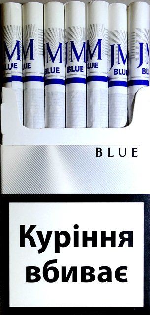 JM blue (Джей Эм синий) (акциз МРЦ 48 грн) Цена за блок (10 пачек) 0