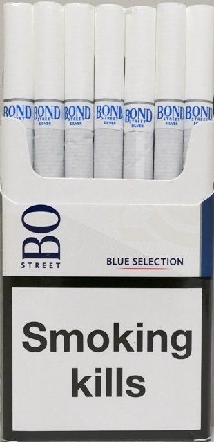 Крепкие BOND blue selection (Бонд голубая селекция) Цена за блок (10 пачек) 0