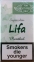 Сигареты «lifa super slim manthol» (Лифа ментол). (duty free.) Цена за блок (10 пачек) 1