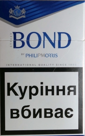 BOND PHILIP MORRIS (Бонд Филип Моррис синие Украина) (Акциз)