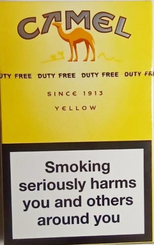 Цигарки “Camel yellow” Картон (Кемел жовтий) (Дюті фрі) Ціна за блок (10 пачок)